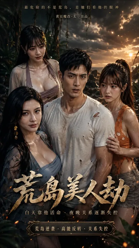 荒岛美人劫短剧封面