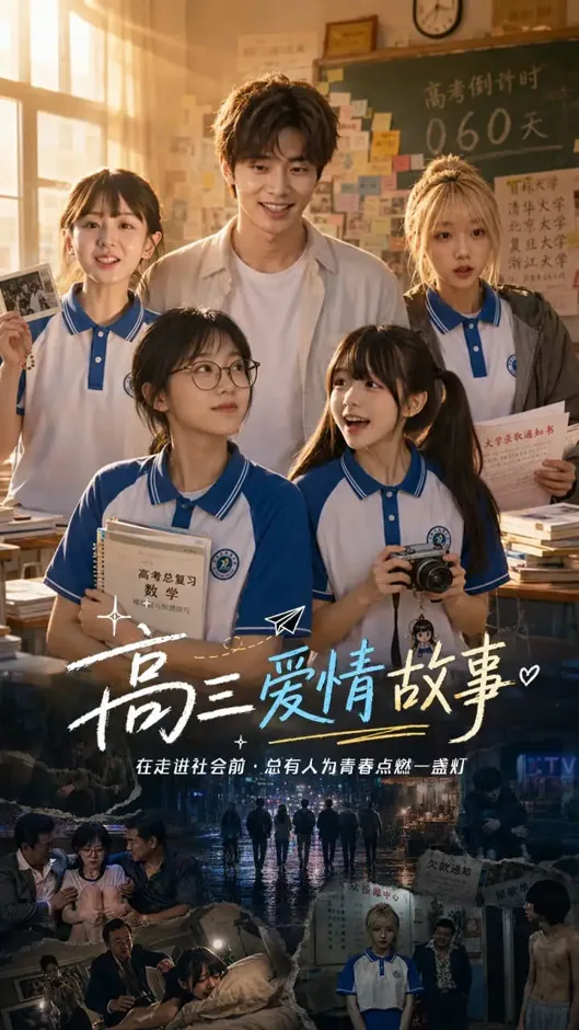高三爱情故事短剧封面